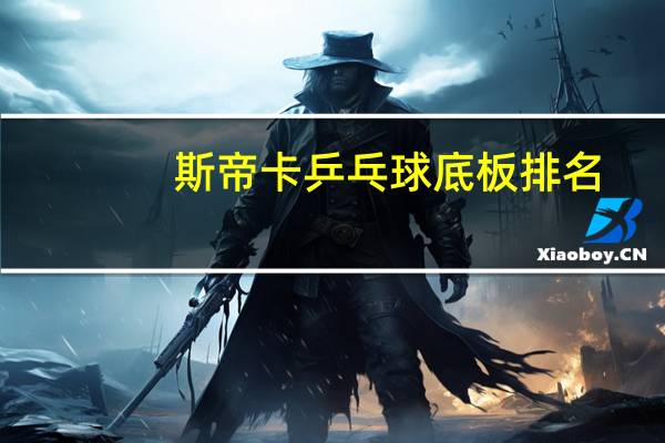 斯帝卡乒乓球底板排名