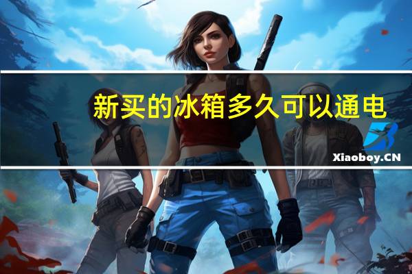 新买的冰箱多久可以通电