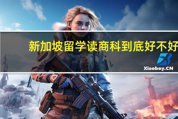 新加坡留学读商科到底好不好