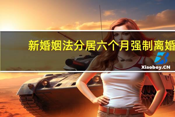 新婚姻法分居六个月强制离婚