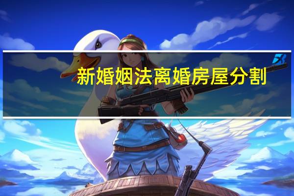 新婚姻法离婚房屋分割