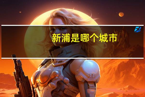 新浦是哪个城市