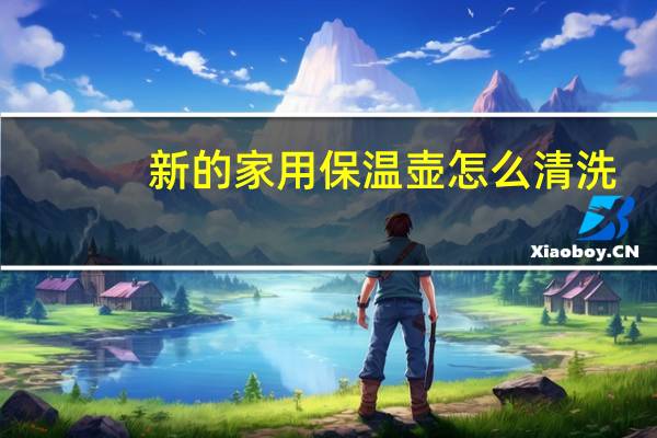 新的家用保温壶怎么清洗