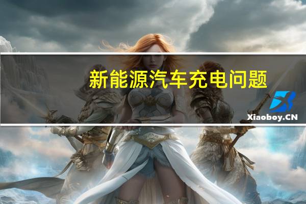 新能源汽车充电问题