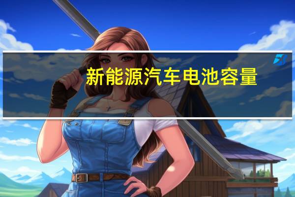新能源汽车电池容量