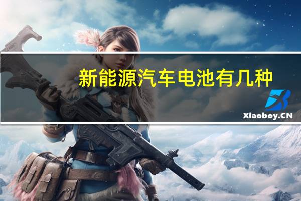 新能源汽车电池有几种