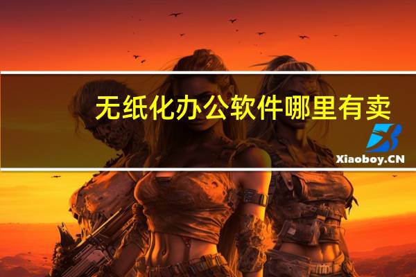无纸化办公软件哪里有卖