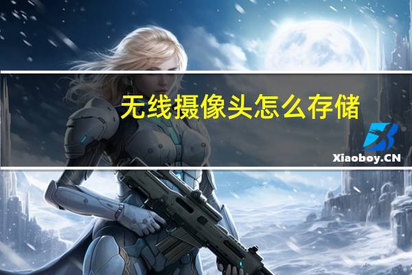 无线摄像头怎么存储