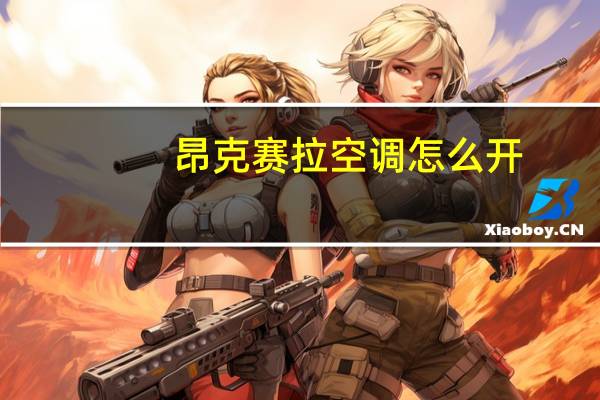 昂克赛拉空调怎么开