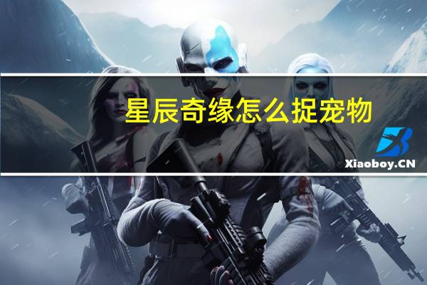 星辰奇缘怎么捉宠物