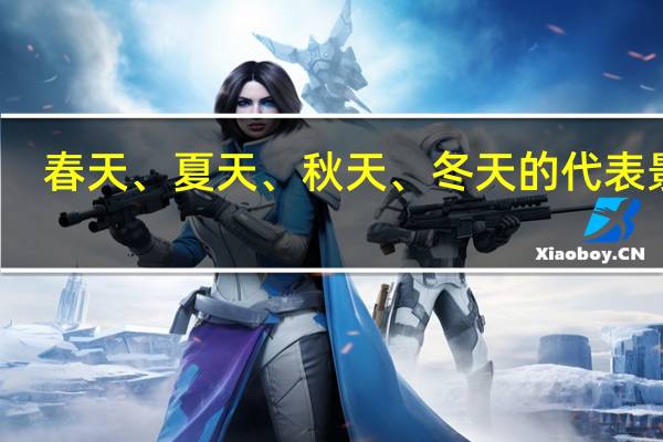 春天、夏天、秋天、冬天的代表景物