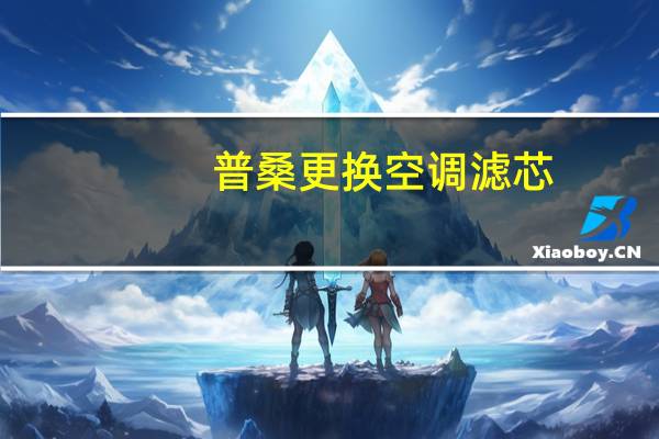普桑更换空调滤芯