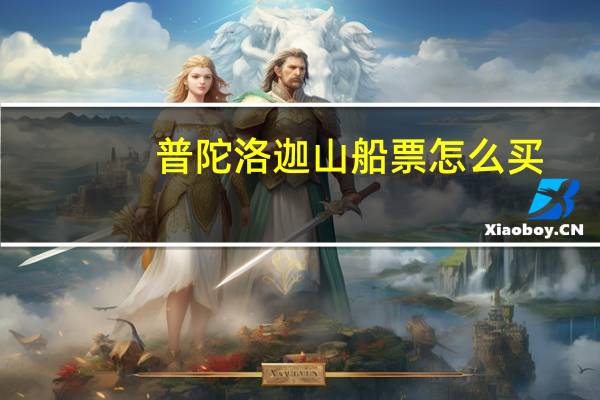 普陀洛迦山船票怎么买