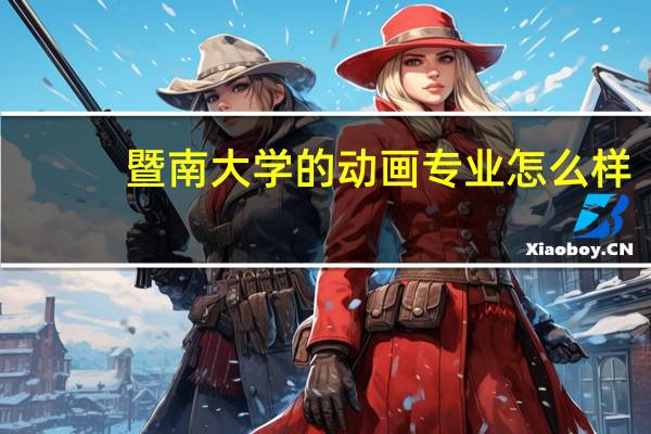 暨南大学的动画专业怎么样
