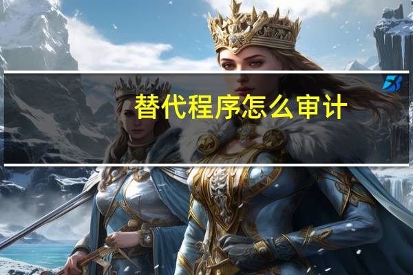 替代程序怎么审计