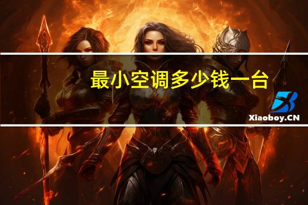 最小空调多少钱一台