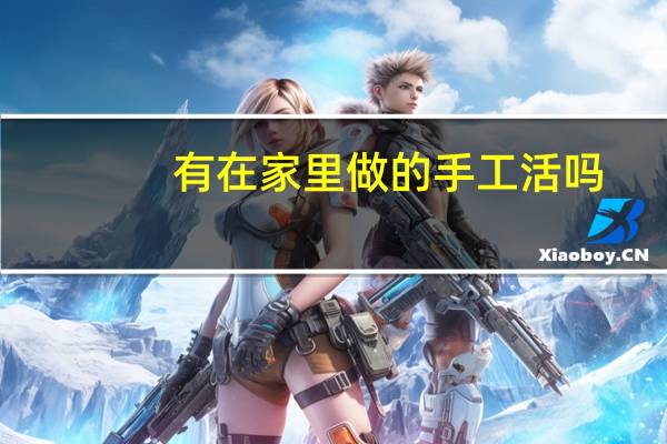 有在家里做的手工活吗