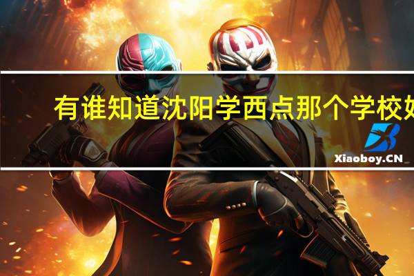 有谁知道沈阳学西点那个学校好
