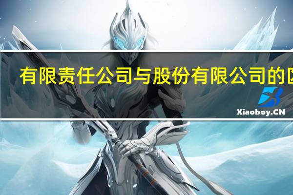 有限责任公司与股份有限公司的区别