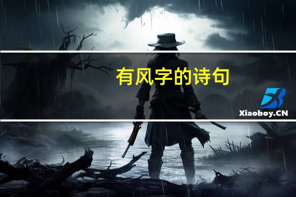 有风字的诗句