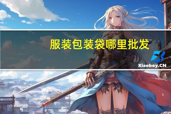 服装包装袋哪里批发