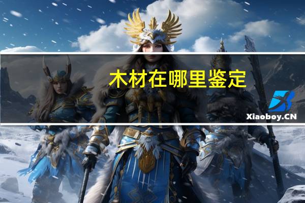 木材在哪里鉴定