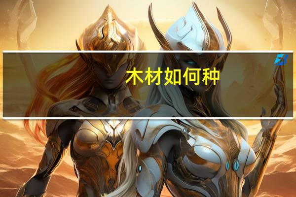 木材如何种