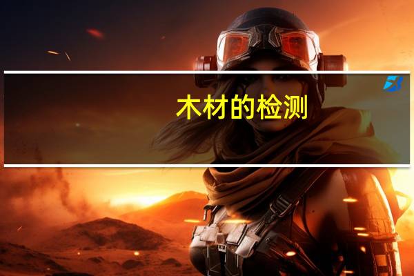 木材的检测