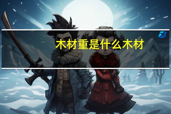 木材重是什么木材