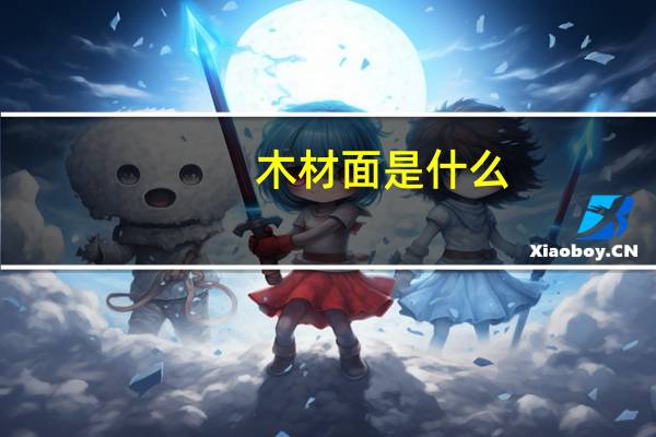 木材面是什么