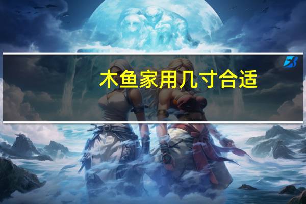 木鱼家用几寸合适
