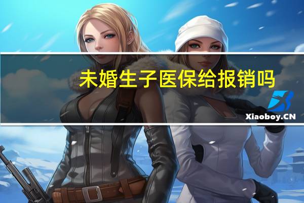 未婚生子医保给报销吗
