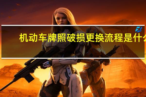 机动车牌照破损更换流程是什么