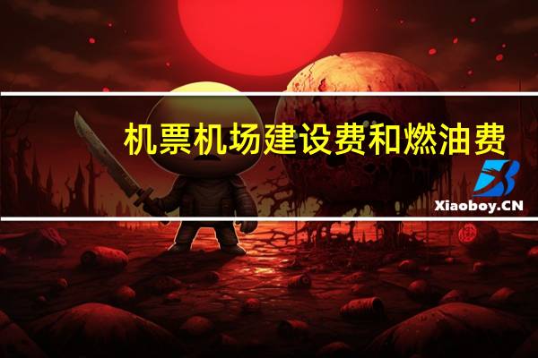 机票机场建设费和燃油费
