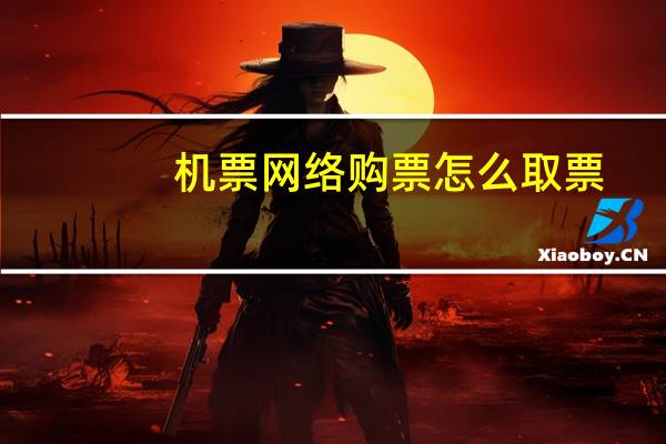 机票网络购票怎么取票