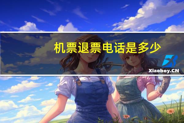 机票退票电话是多少