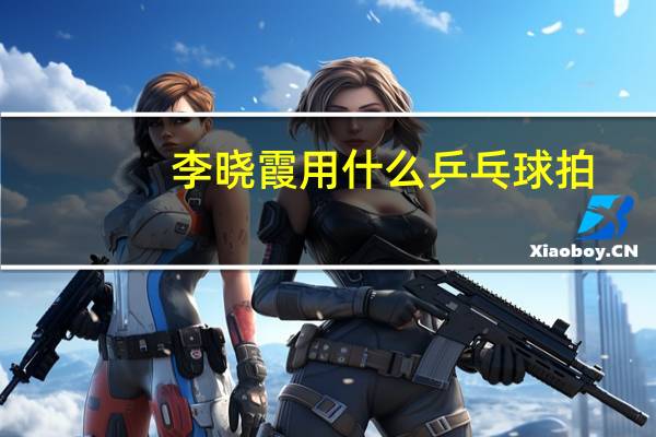李晓霞用什么乒乓球拍