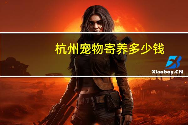 杭州宠物寄养多少钱