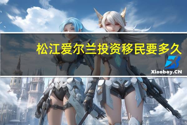 松江爱尔兰投资移民要多久