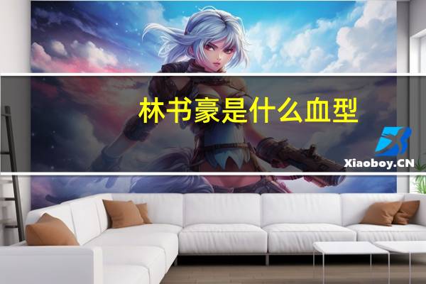 林书豪是什么血型
