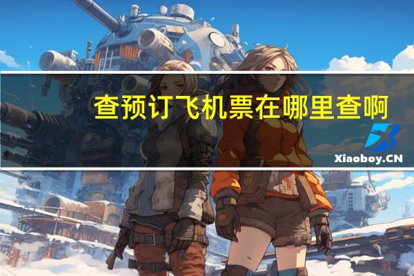 查预订飞机票在哪里查啊