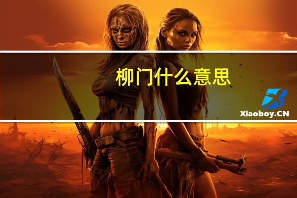 柳门什么意思