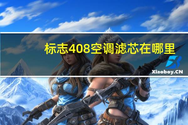 标志408空调滤芯在哪里
