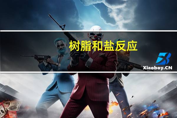 树脂和盐反应