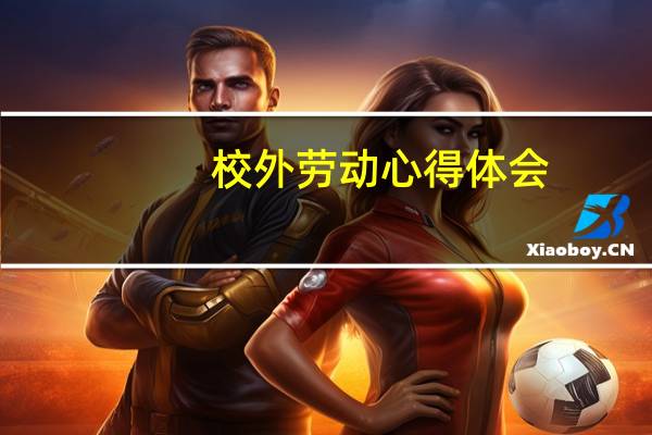 校外劳动心得体会