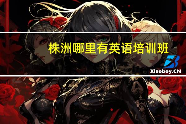 株洲哪里有英语培训班