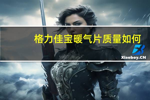 格力佳宝暖气片质量如何