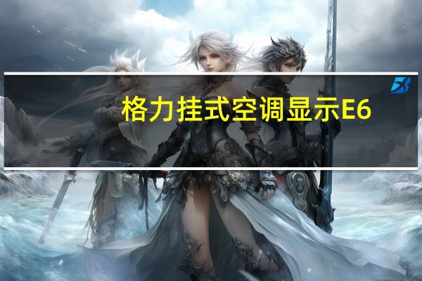 格力挂式空调显示E6