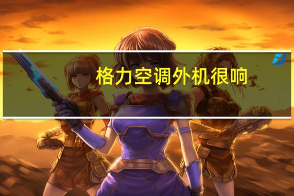 格力空调外机很响