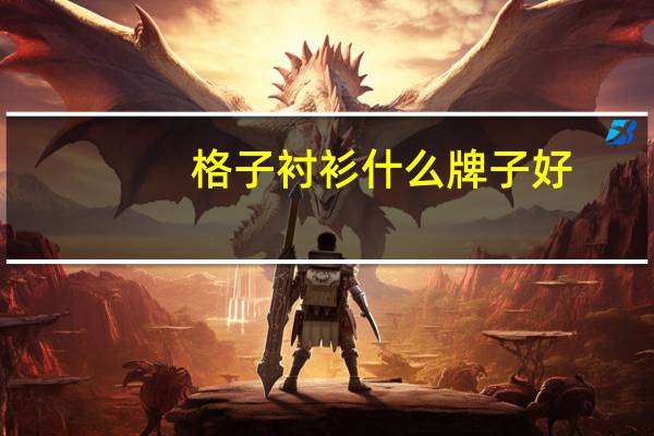 格子衬衫什么牌子好